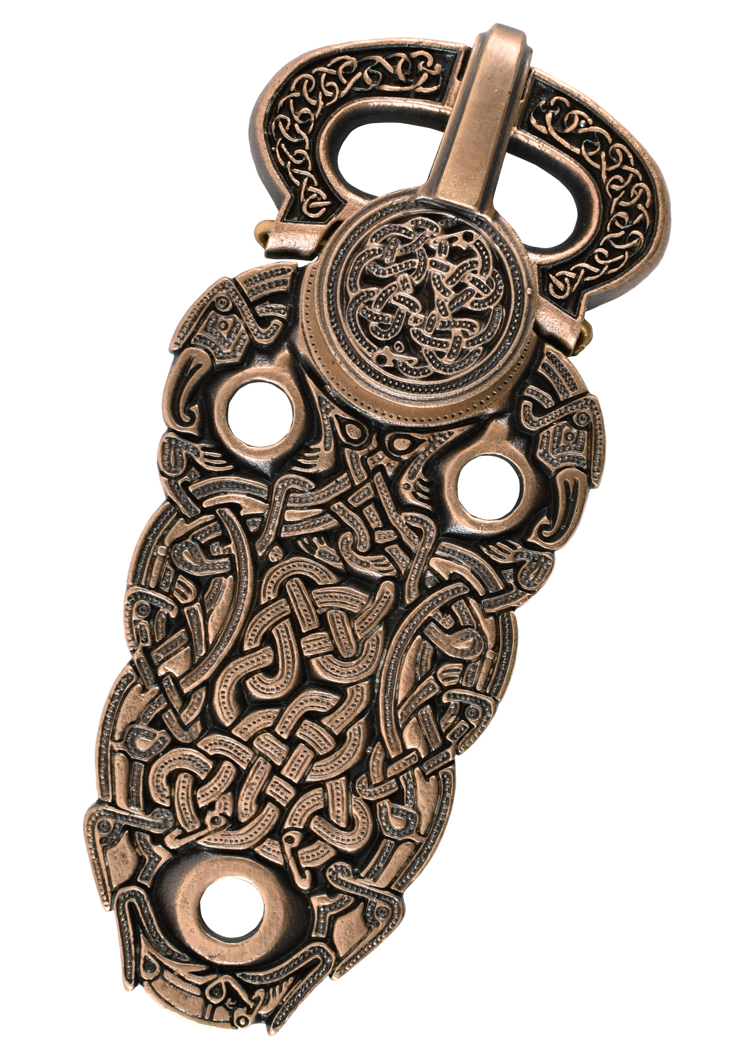 Boucle de ceinture en laiton Sutton Hoo