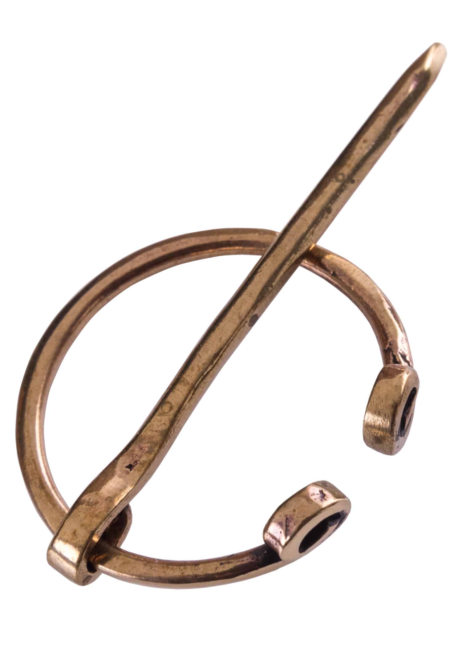 Petite fibule viking en bronze
