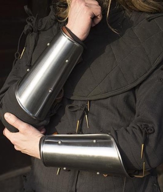 Brassards acier Epic Armoury