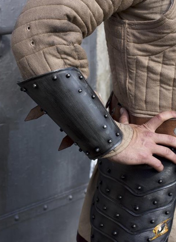 Brassards chevalier noir Epic Black