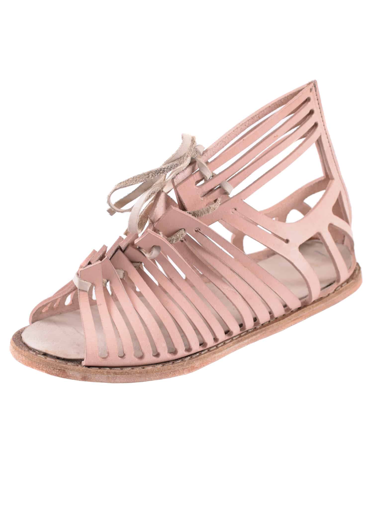 Caligae cuir naturel