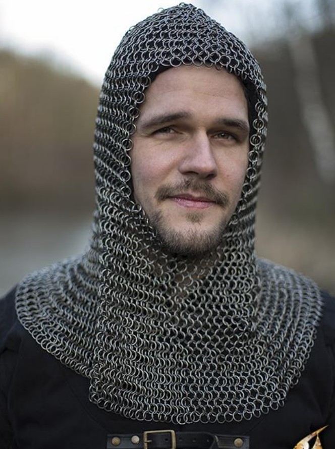 Camail acier naturel