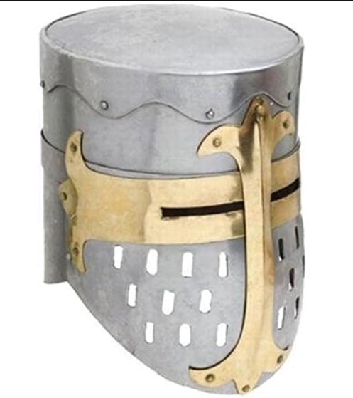 Casque visière fin XIIe siècle