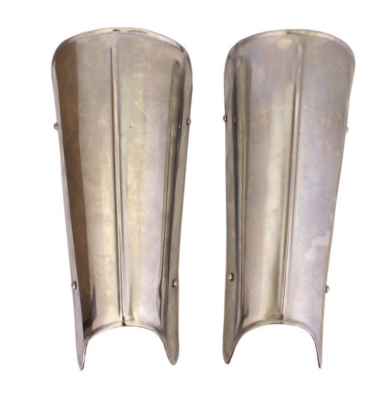 Jambières à nervures en acier