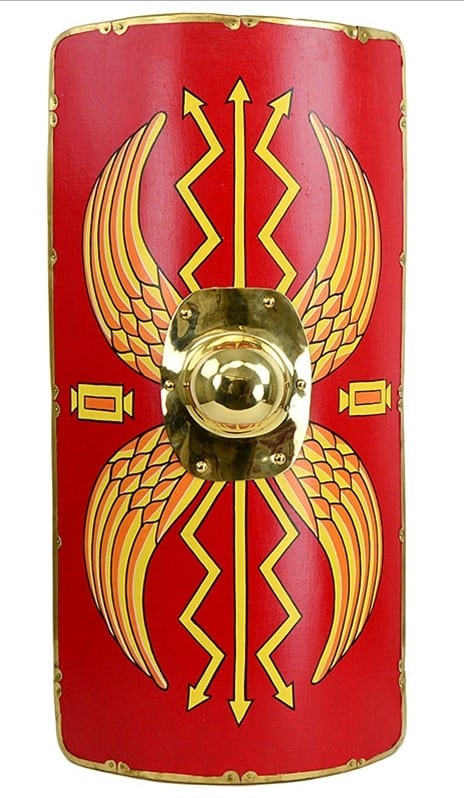 Bouclier romain - scutum de légionnaire romain