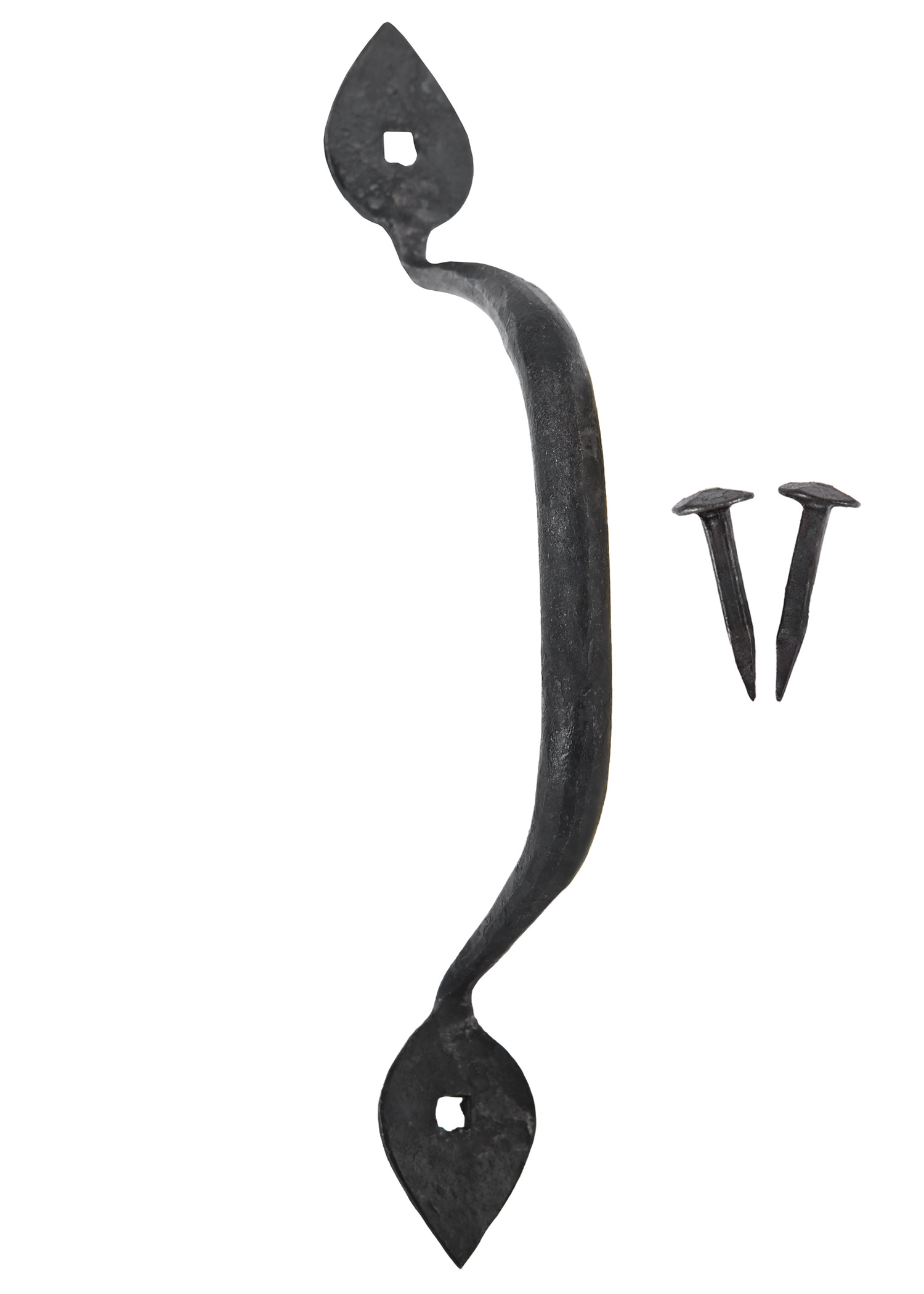 Poignée Rustique Fer Forgé Main 16,5 cm - Style Médiéval