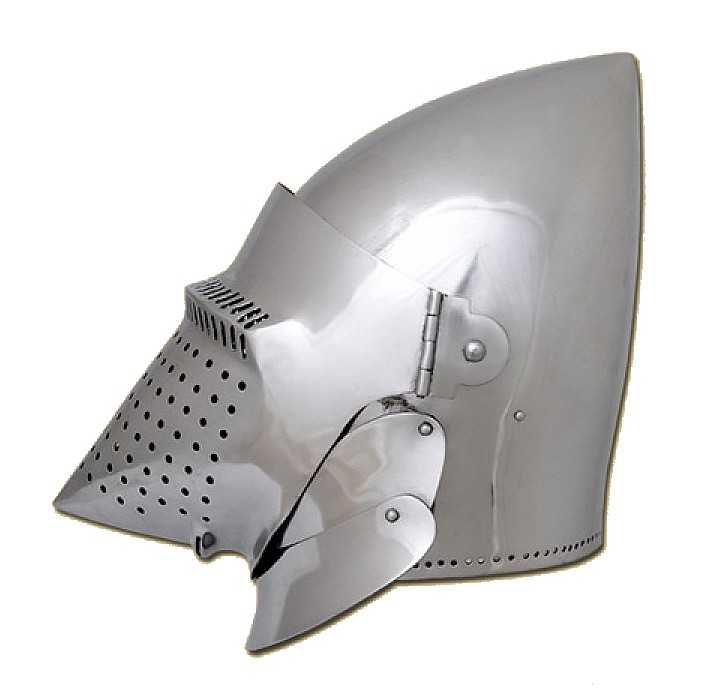 Bacinet Bec de Passereau de combat 2 mm