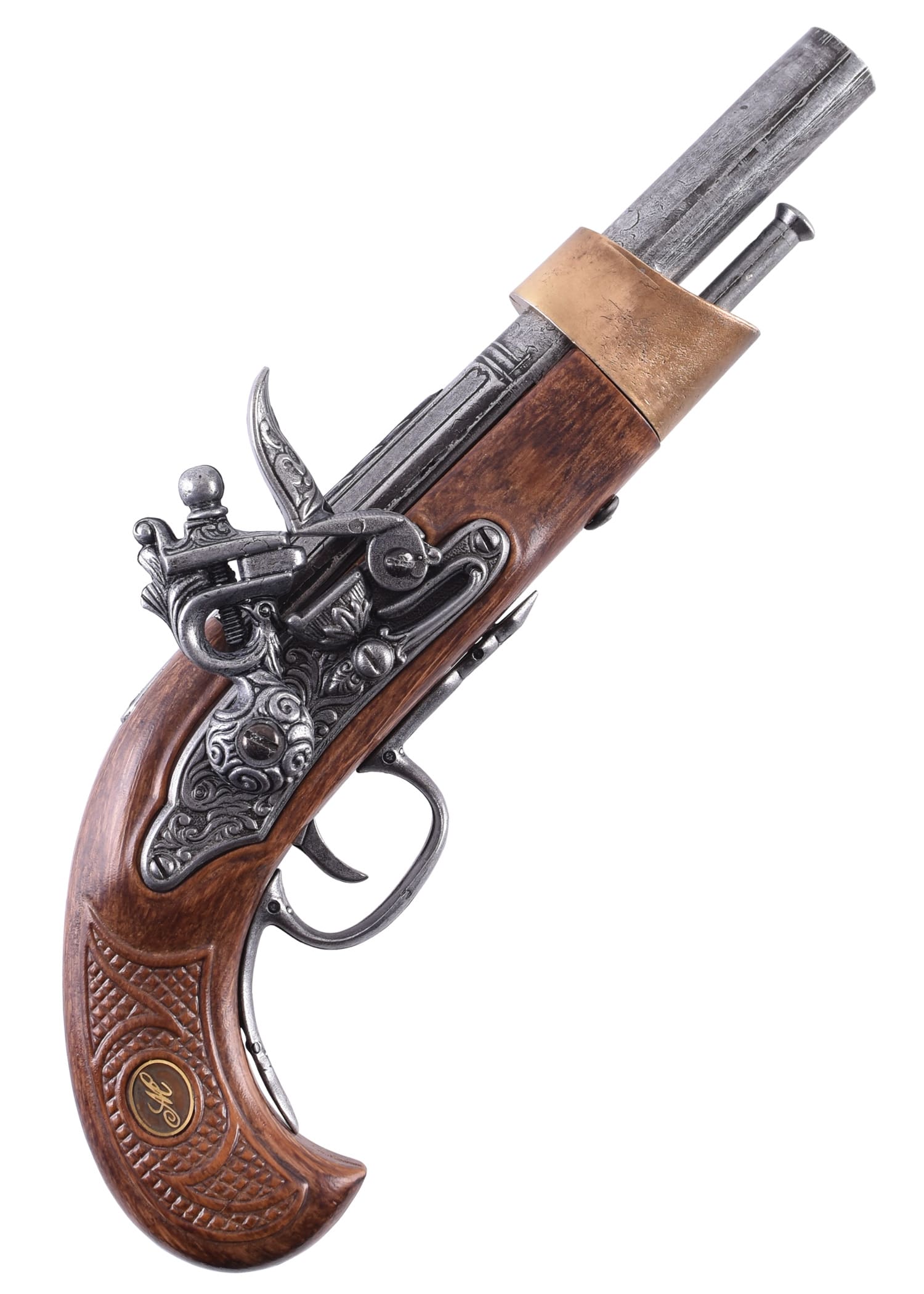 Pistolet à silex de cavalerie française, XIXe siècle