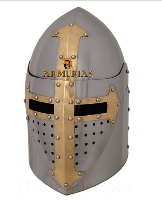 Heaume Pain de sucre à visière de combat 1.6 mm