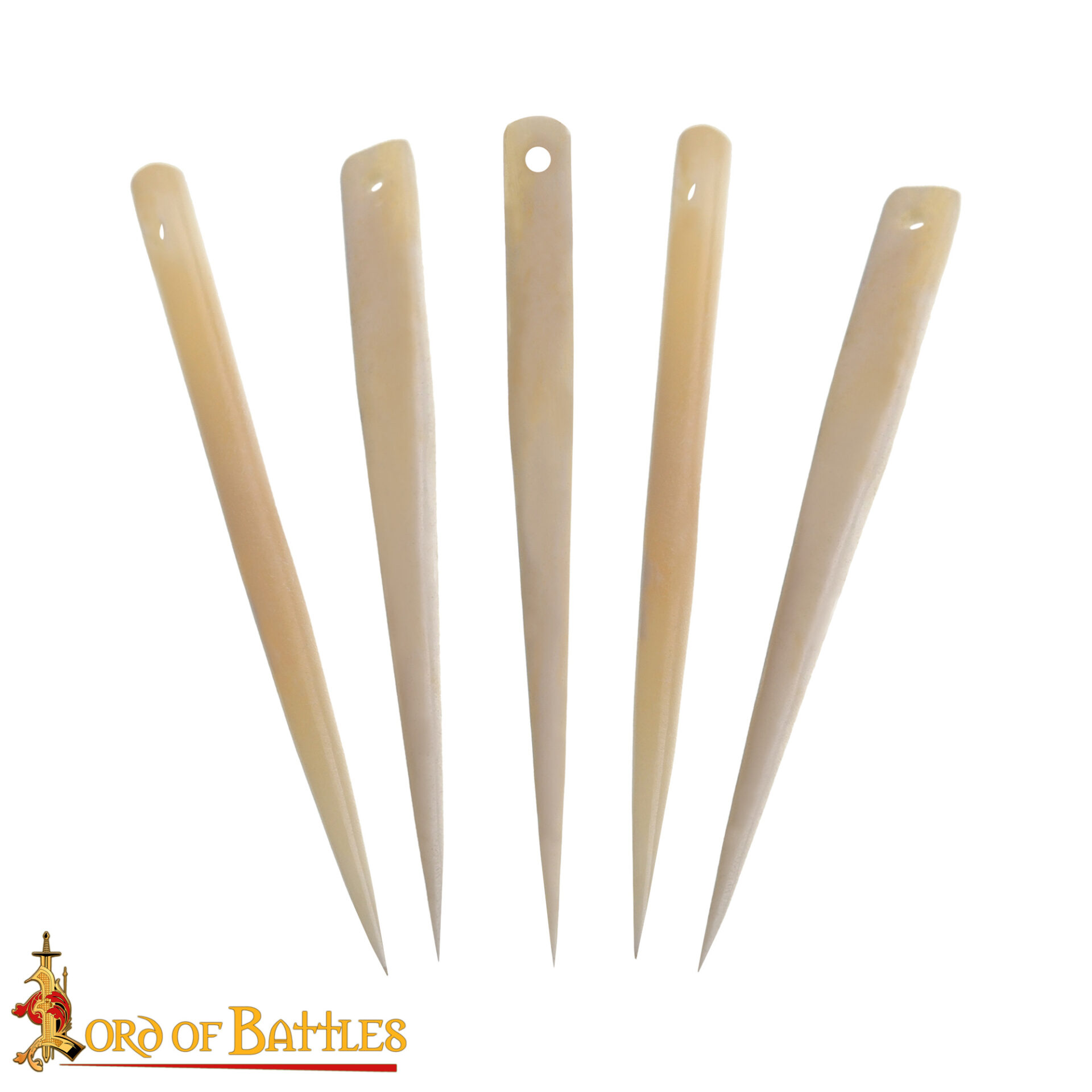 Aiguilles à Broder en Os Viking